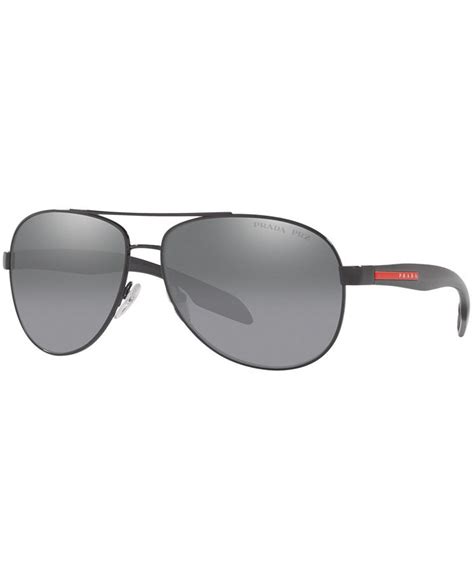 prada linea rossa polarized sunglasses ps 53ps|More.